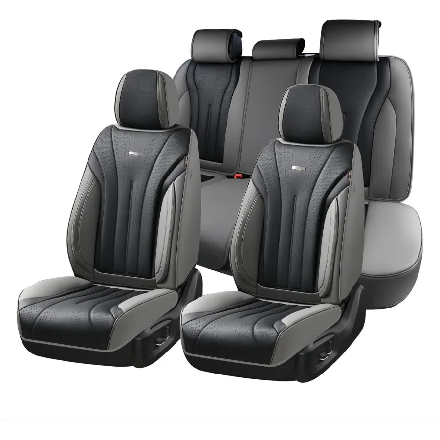 Front and Rear Seat Covers Automotive Seat Cover Full Set Waterproof Leather Seat Cover Luxury Seat Cover for Cars Universal Se 
Front and Rear Seat Covers Automotive Seat Cover Full Set Waterproof Leather Seat Cover Luxury Seat Cover for Cars Universal Se