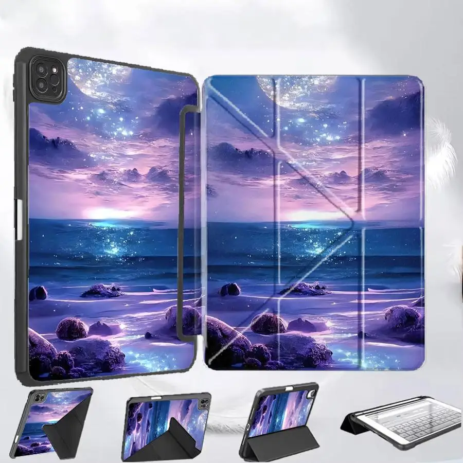Чехол для планшета iPad Pro 11-го, 10-го, 9-го, 8-го, 7-го поколений, 12.9 дюймов, Air 4, 5, M3, M2, M4, 11 дюймов Pro 2025, Mini 6, 7, с подставкой, дизайн «Голубая луна»
Чехол для планшета iPad Pro 11-го, 10-го, 9-го, 8-го, 7-го поколений, 12.9 дюймов, Air 4, 5, M3, M2, M4, 11 дюймов Pro 2025, Mini 6, 7, с подставкой, дизайн «Голубая луна»