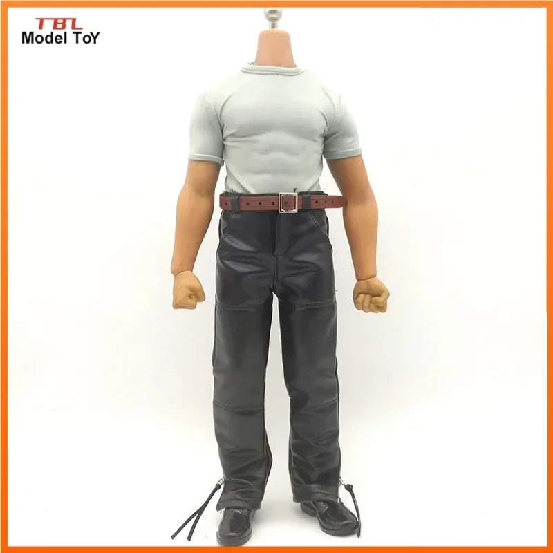 1/6 Scale Male Soldier Leather Pants with Elastic T-shirt Solid Leather Shoes Model for 12in Action Figure Ph JIAOUL Dolls Toys
1/6 Scale Male Soldier Leather Pants with Elastic T-shirt Solid Leather Shoes Model for 12in Action Figure Ph JIAOUL Dolls Toys