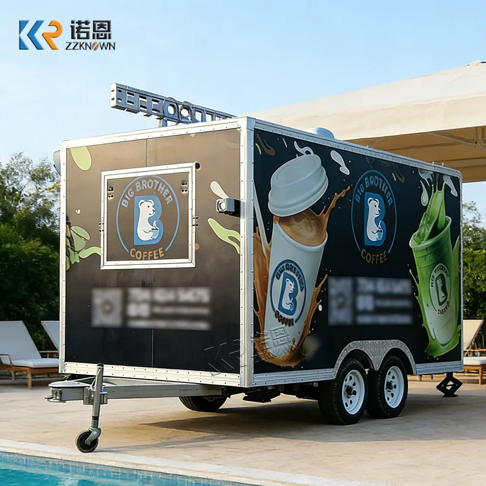 Custom Size Mobile Kitchen Concession Mobile Street Fast Food Trailer with Full Kitchen Street BBQ Food Truck
Custom Size Mobile Kitchen Concession Mobile Street Fast Food Trailer with Full Kitchen Street BBQ Food Truck