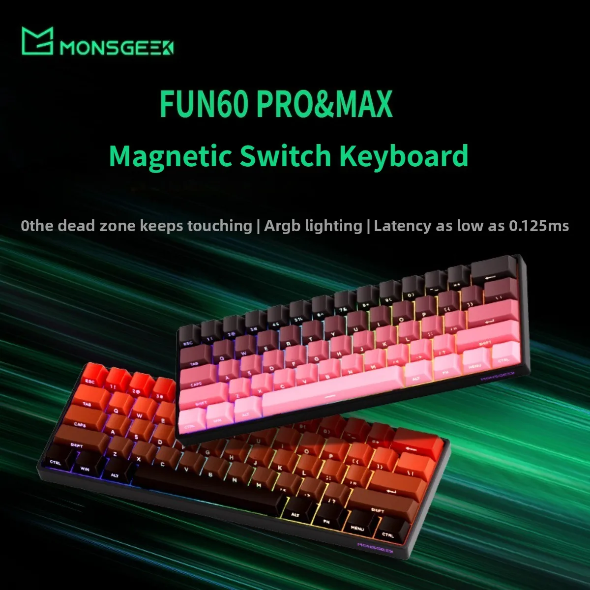 Akko MonsGeek FUN60 Keyboard Magnetic Switch Machanical Keyboard 60% Esports Gaming Keyboards Rapid Trigger 8K Custom Keyboard
Akko MonsGeek FUN60 Keyboard Magnetic Switch Machanical Keyboard 60% Esports Gaming Keyboards Rapid Trigger 8K Custom Keyboard