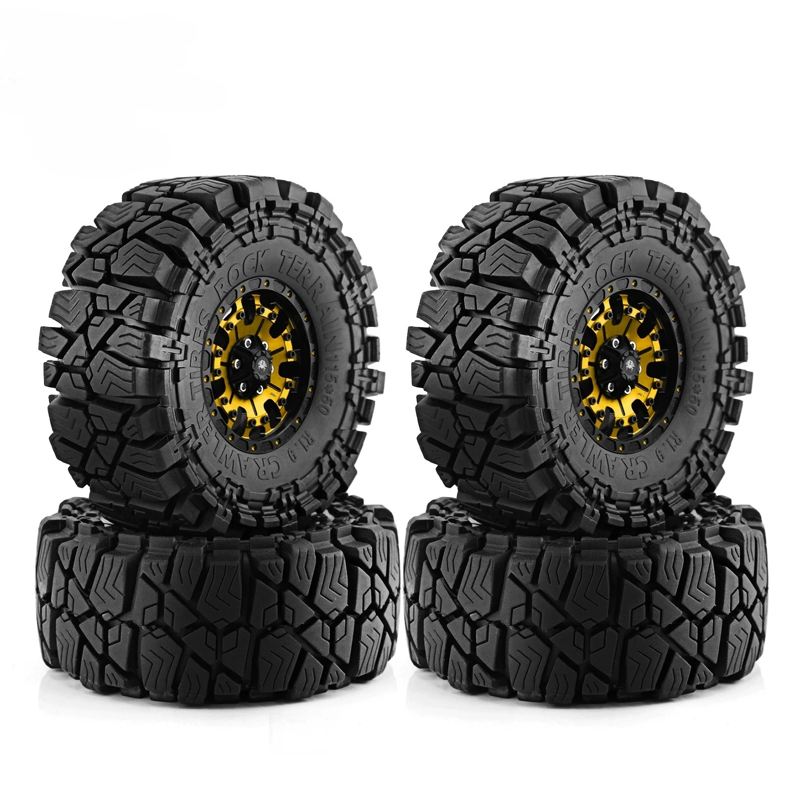 1/10 RC remote control car metal wheel hub + tire leather, suitable for 1.9 inch TRAXXAS AXIAL Fury Rock Tire Set RS145
1/10 RC remote control car metal wheel hub + tire leather, suitable for 1.9 inch TRAXXAS AXIAL Fury Rock Tire Set RS145