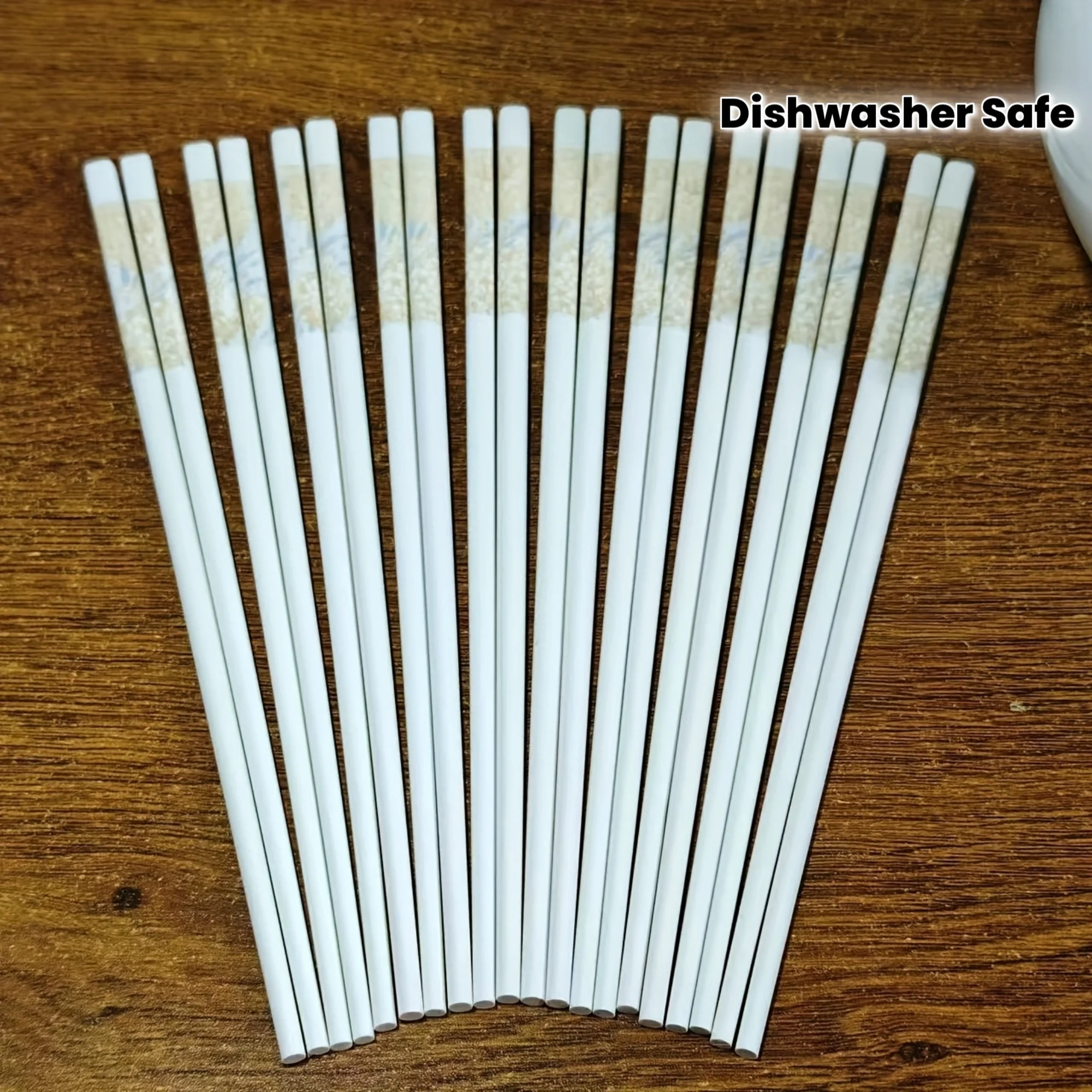 10 Pairs Ceramic Chopsticks | Blue Flower Pattern, 9.72 Inch High-grade Chinese Bone Porcelain, Easy To Clean, Dishwasher Safe, Microwave Safe, Comes with Delicate Box
10 Pairs Ceramic Chopsticks | Blue Flower Pattern, 9.72 Inch High-grade Chinese Bone Porcelain, Easy To Clean, Dishwasher Safe, Microwave Safe, Comes with Delicate Box