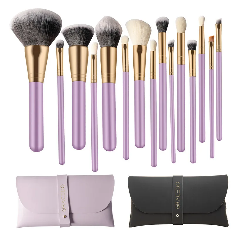 Purple Makeup 15 Pieces Full Set Animal Soft Hair Eyeshadow Beauty Tools Foundation Brush
Purple Makeup 15 Pieces Full Set Animal Soft Hair Eyeshadow Beauty Tools Foundation Brush