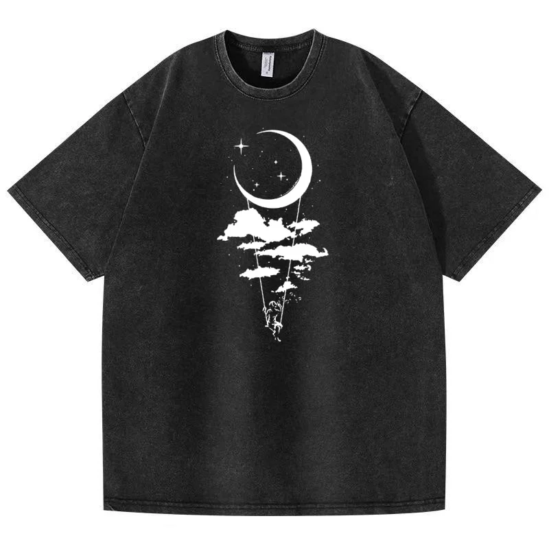 2025 Fashion Leisure Harajuku Street Style T-shirt Men's Fashion Y2k Top Retro New Printed Short Sleeve Washed Retro Top
2025 Fashion Leisure Harajuku Street Style T-shirt Men's Fashion Y2k Top Retro New Printed Short Sleeve Washed Retro Top