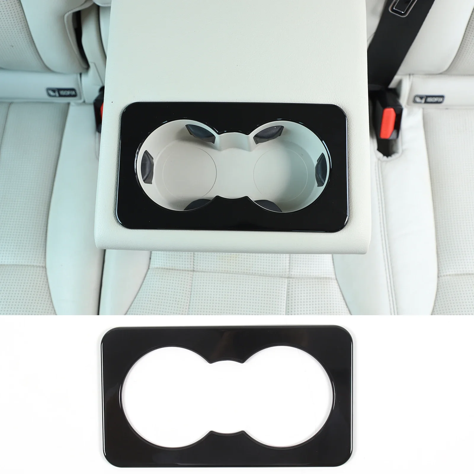 Water Cup Holder Cover Trim Carbon Fiber Car Rear Seat Frame Decal For Jaguar F-Pace XF Land Rover Discovery 5 Defender
Water Cup Holder Cover Trim Carbon Fiber Car Rear Seat Frame Decal For Jaguar F-Pace XF Land Rover Discovery 5 Defender