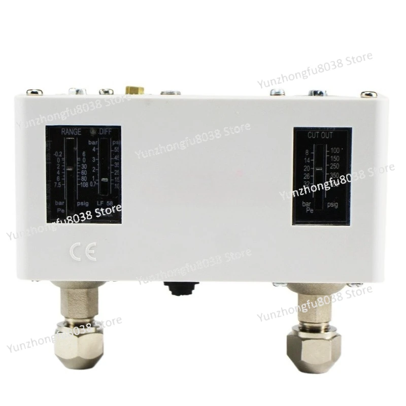 PK15 Double Head Pressure Switch LF5832 Cold Storage Refrigeration Double Control High Pressure and Low Force Controller
PK15 Double Head Pressure Switch LF5832 Cold Storage Refrigeration Double Control High Pressure and Low Force Controller