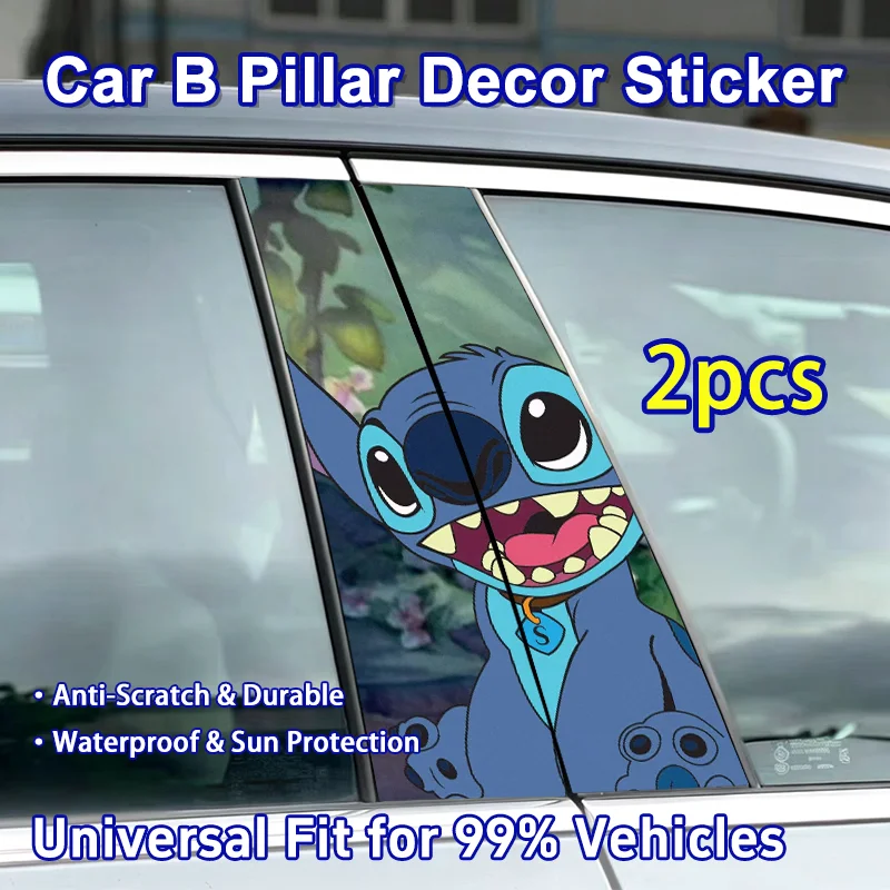 Disney Lilo & Stitch Car Side Middle Pillar Sticker, Creative Design, HD Printing, Sunproof for car pillar beautification
Disney Lilo & Stitch Car Side Middle Pillar Sticker, Creative Design, HD Printing, Sunproof for car pillar beautification