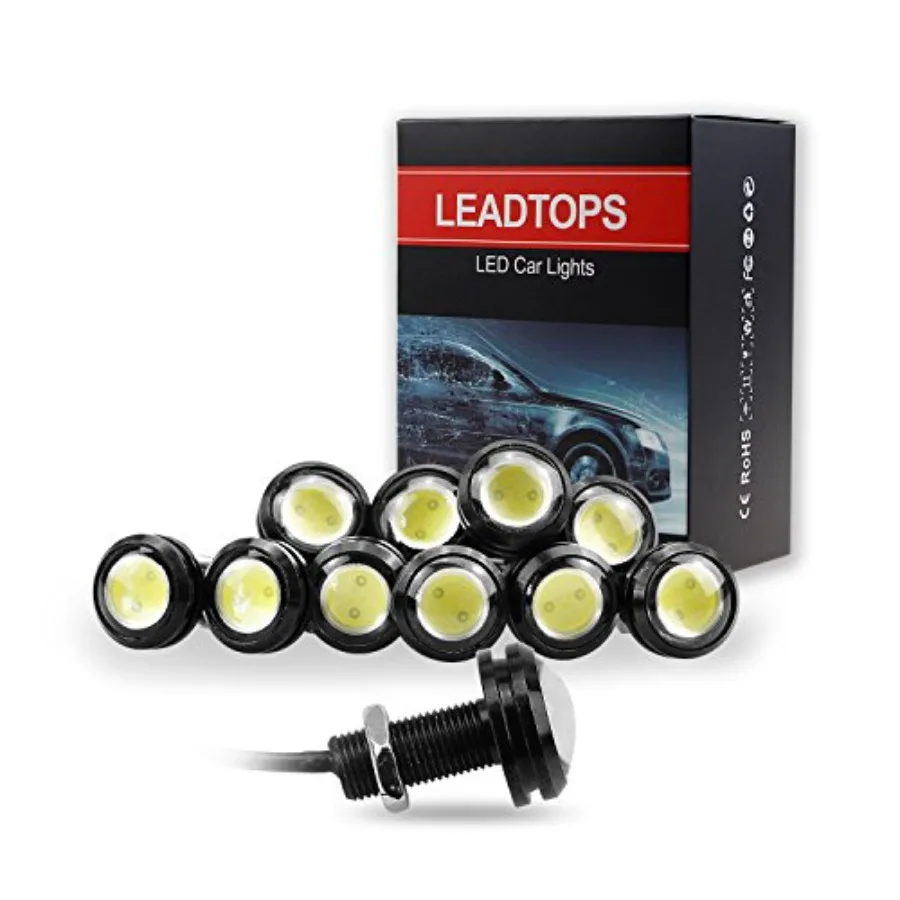 【Spot goods】10Pcs 18mm 12V Eagle Eye LED Car Fog DRL Daytime Running Light Backup Reverse Tail Rock Lights Small bulb White Bla
【Spot goods】10Pcs 18mm 12V Eagle Eye LED Car Fog DRL Daytime Running Light Backup Reverse Tail Rock Lights Small bulb White Bla