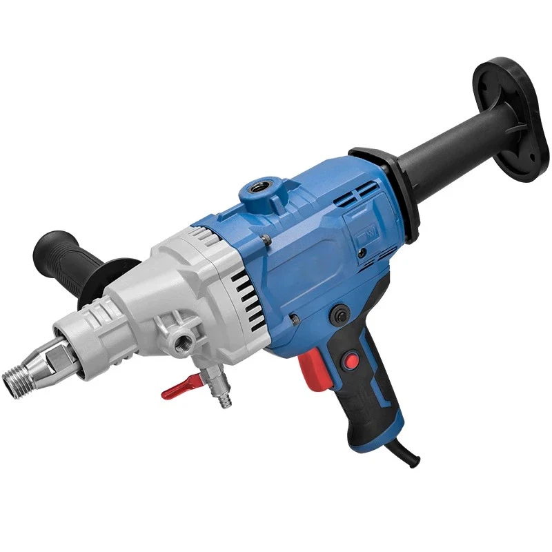 Алмазный корончатый сверлильный станок 2000 Вт, электрическая дрель, сверлильный станок, штамповочный станок M22, машина для сухого и влажного сверления резьбы
Алмазный корончатый сверлильный станок 2000 Вт, электрическая дрель, сверлильный станок, штамповочный станок M22, машина для сухого и влажного сверления резьбы