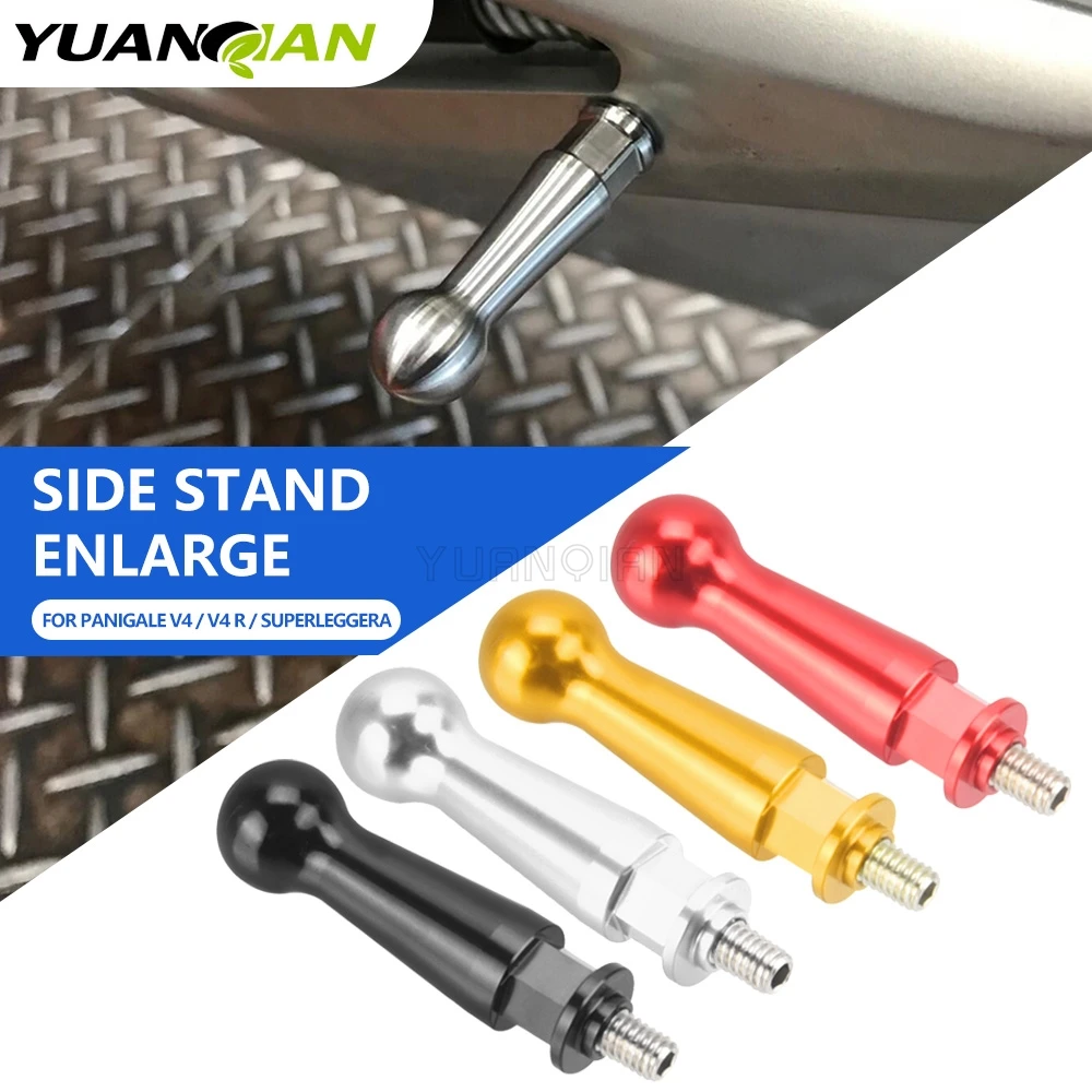 Motorcycle Side Stand Extension Kit Foot Pedal Assistant Tool Support Part For Ducati V4 Panigale 1100 V4 R SP Speciale SP2
Motorcycle Side Stand Extension Kit Foot Pedal Assistant Tool Support Part For Ducati V4 Panigale 1100 V4 R SP Speciale SP2