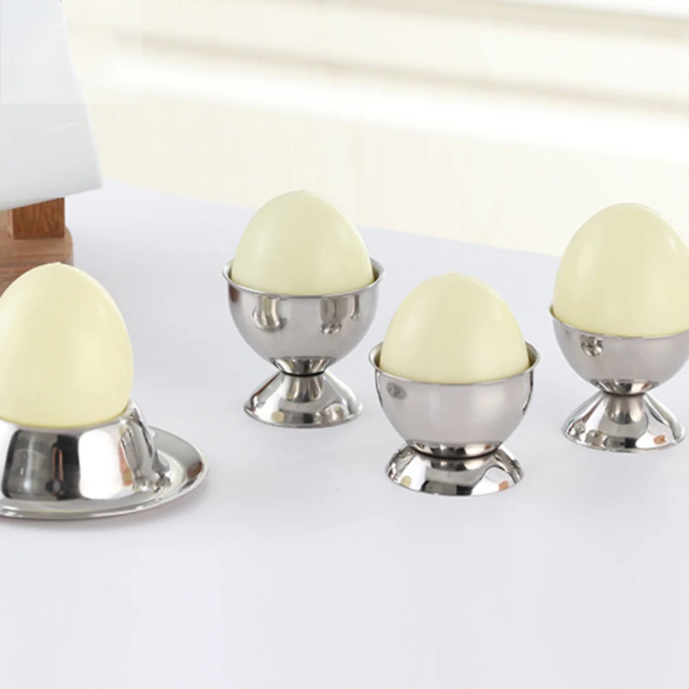 2Pcs Stainless Steel Egg Cup Modern Style Boiled Egg Holder for Kitchen Dining Room Restaurant Tabletop Functional Decor
2Pcs Stainless Steel Egg Cup Modern Style Boiled Egg Holder for Kitchen Dining Room Restaurant Tabletop Functional Decor