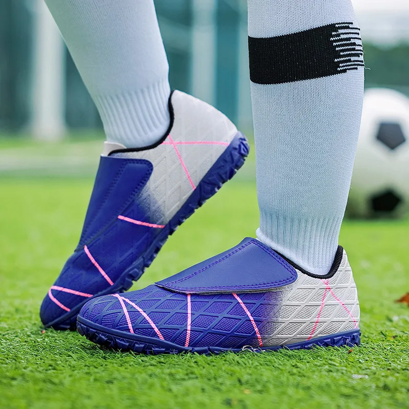 New Turf Soccer Shoes Kids Trainers Outdoor Non-slip Children's Football Shoes HOOK&LOOP Football Sports Shoes For Boys Girls
New Turf Soccer Shoes Kids Trainers Outdoor Non-slip Children's Football Shoes HOOK&LOOP Football Sports Shoes For Boys Girls