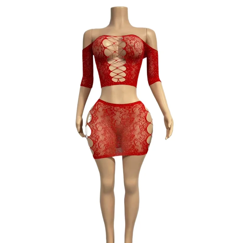Hot Sexy Short Bodycon Dress Woman Lingerie Erotic Fishnet Dress Hollow Out Sheer Underwear Costume Trendy Sexy Set
Hot Sexy Short Bodycon Dress Woman Lingerie Erotic Fishnet Dress Hollow Out Sheer Underwear Costume Trendy Sexy Set