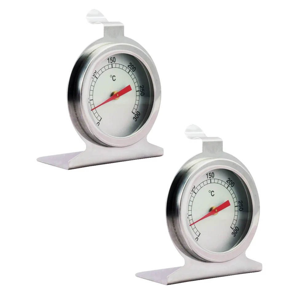 2 Pcs High Precision Stainless Steel Oven Thermometer for Baking Cooking Temperature Measurement Tool with Wide Range
2 Pcs High Precision Stainless Steel Oven Thermometer for Baking Cooking Temperature Measurement Tool with Wide Range