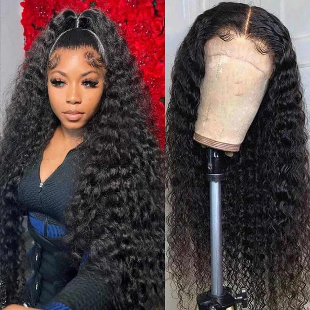 34 Inch Natural Color Deep Wave Wig 13x4 13x6 HD Transparent Full Frontal Lace Curly Water Brazilian Human Hair Wigs For Women
34 Inch Natural Color Deep Wave Wig 13x4 13x6 HD Transparent Full Frontal Lace Curly Water Brazilian Human Hair Wigs For Women