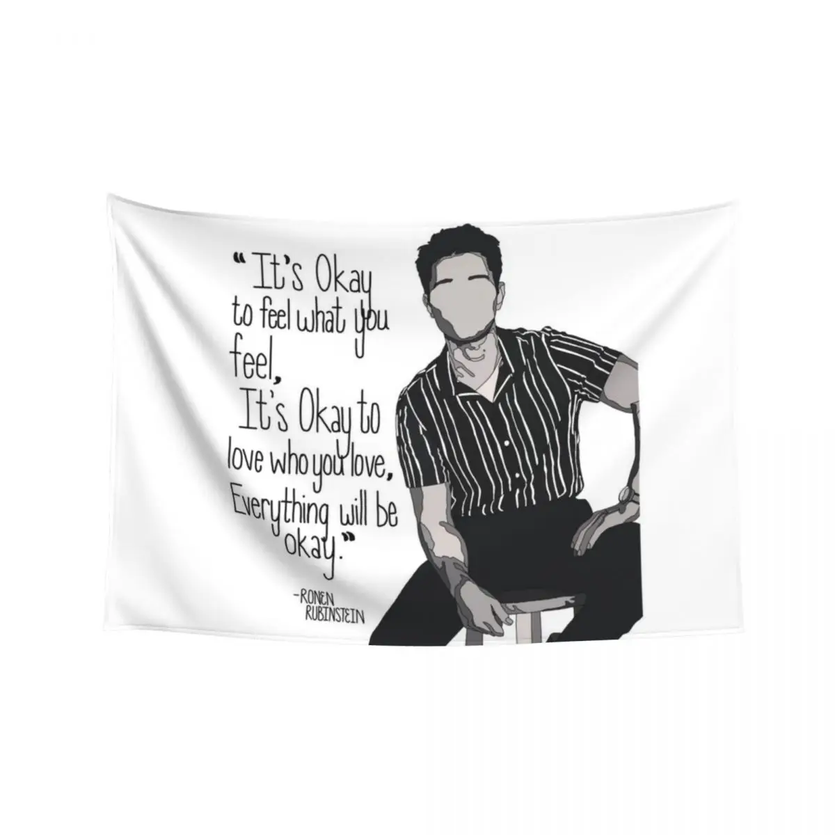 Ronen Rubinstein Quote Tapestry Bedroom Decor Room Decore Aesthetic Wall Hanging Decor Tapestry
Ronen Rubinstein Quote Tapestry Bedroom Decor Room Decore Aesthetic Wall Hanging Decor Tapestry