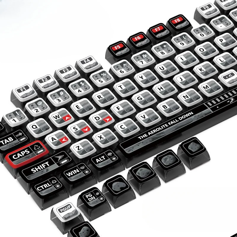 Interstellar Theme | Four-sided Transparent Keycaps Customized PBT + PC Thermal Sublimation Universal Adaptation Mega Lion VGN
Interstellar Theme | Four-sided Transparent Keycaps Customized PBT + PC Thermal Sublimation Universal Adaptation Mega Lion VGN