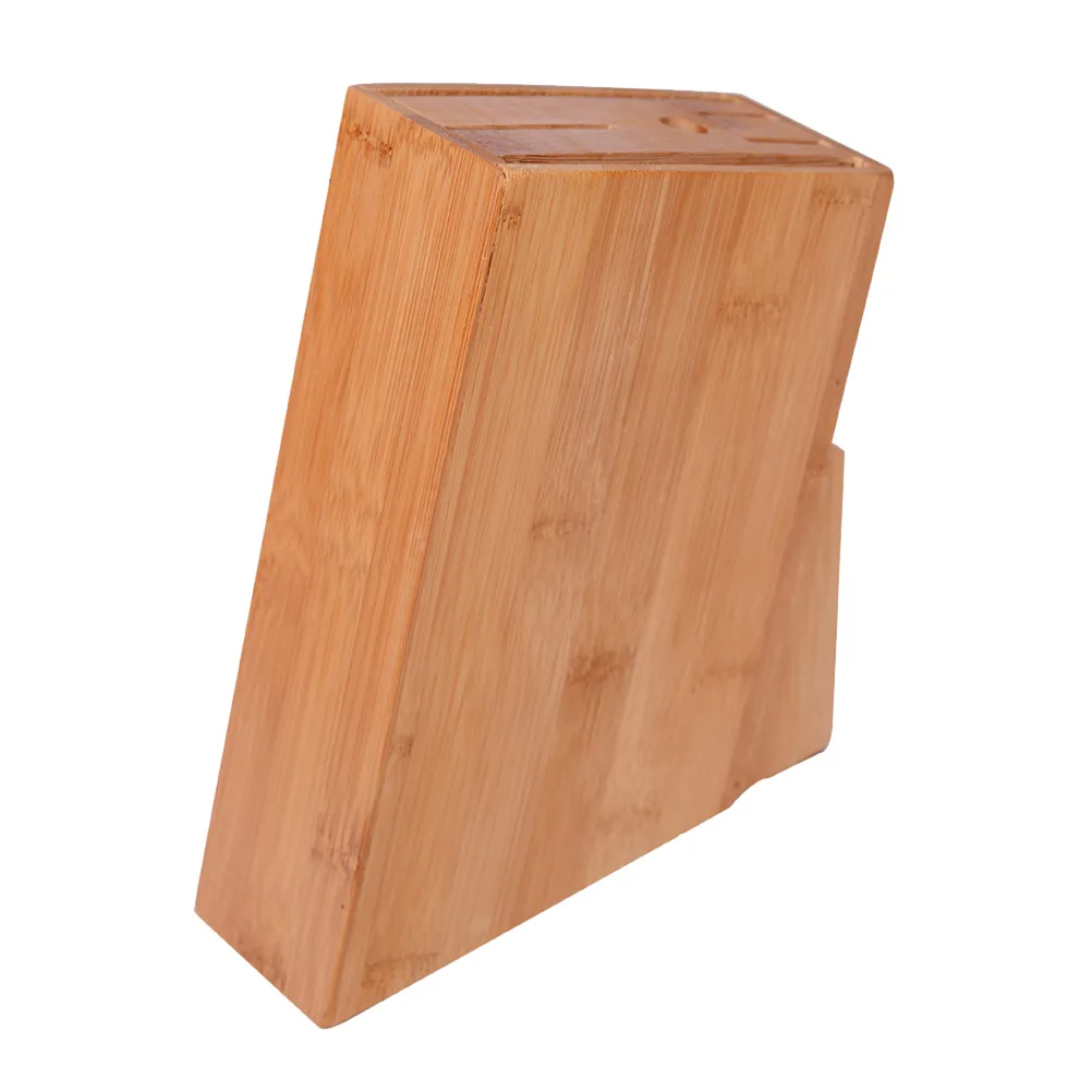 Eco-Friendly Bamboo Knife Holder Kitchen Storage Non-Slip Base Sturdy Angled Slot Design For Safe Knife Organization Bamboo
Eco-Friendly Bamboo Knife Holder Kitchen Storage Non-Slip Base Sturdy Angled Slot Design For Safe Knife Organization Bamboo
