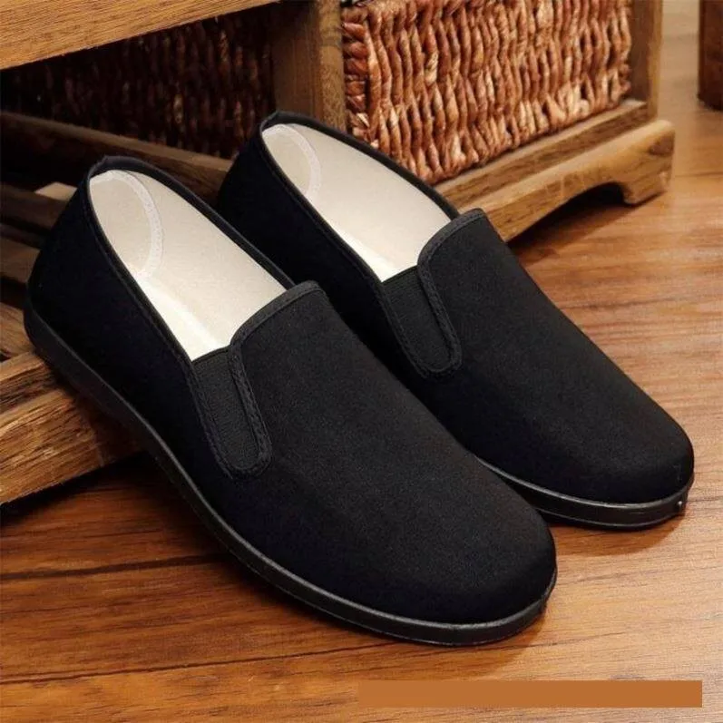 Beijing Men's Black Casual Slip-On Shoes Breathable Anti-Slip Soft Bottom Retro Chinese Style Single Shoes Comfortable All-Match
Beijing Men's Black Casual Slip-On Shoes Breathable Anti-Slip Soft Bottom Retro Chinese Style Single Shoes Comfortable All-Match