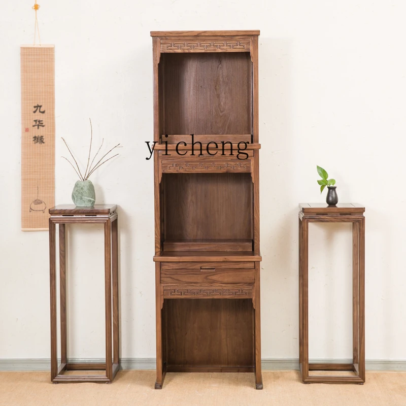 XL black walnut solid wood three-layer shrine cabinet Buddhist shrine table Buddhist shrine household
XL black walnut solid wood three-layer shrine cabinet Buddhist shrine table Buddhist shrine household