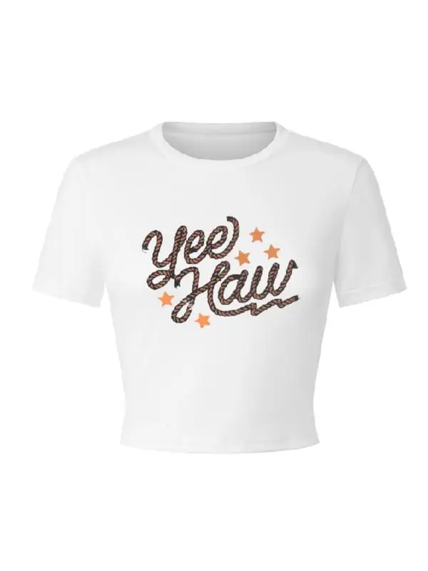 Streetwear Summer Vintage Anime T-shirt With Chain Sexy Crop Top Women Short sleeve Shirt 2025 New Y2k Fashion Tee
Streetwear Summer Vintage Anime T-shirt With Chain Sexy Crop Top Women Short sleeve Shirt 2025 New Y2k Fashion Tee