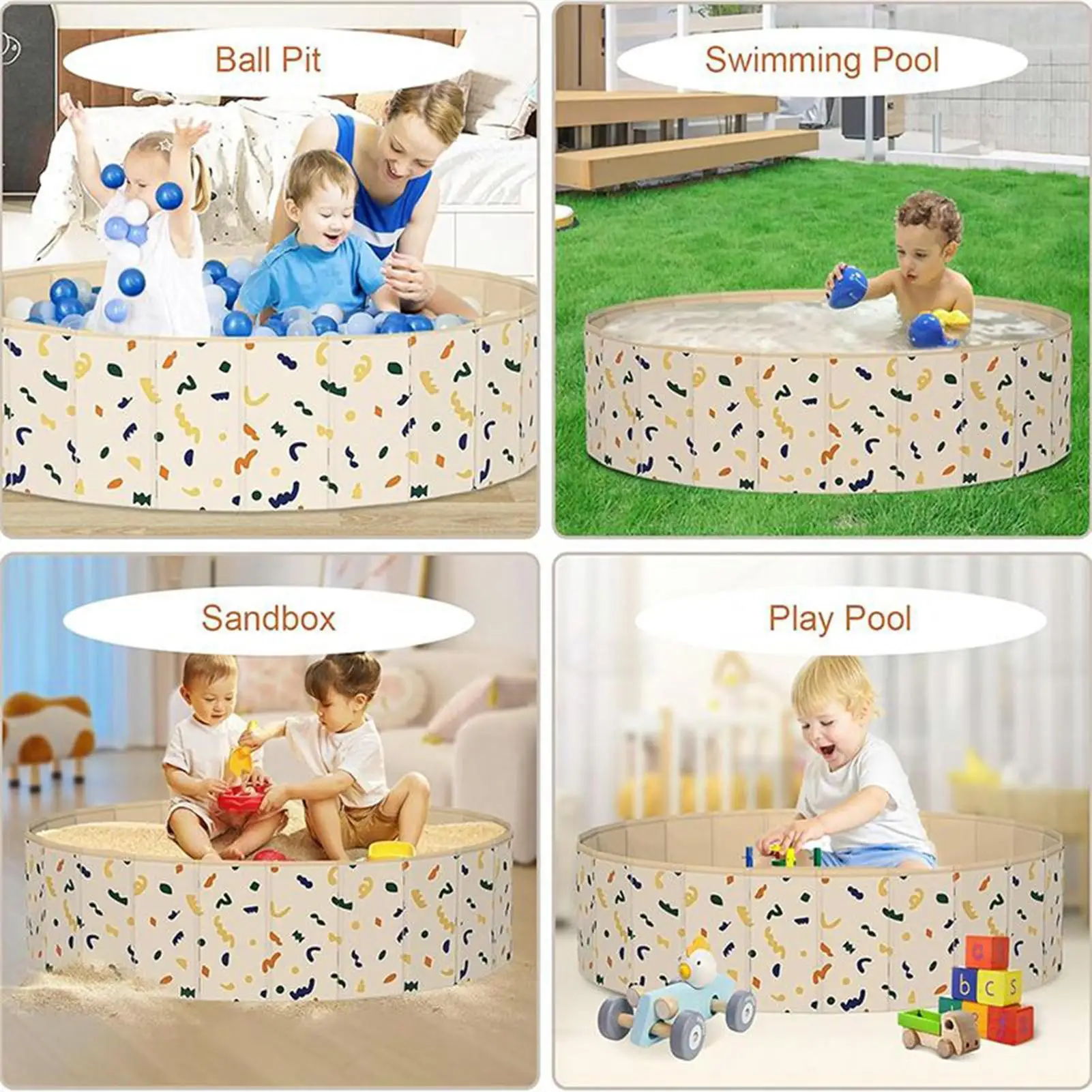 Non-Inflatable Children's Paddling Pool Foldable Save Space Paddling Tub thicken PVC Swimming Pool For Toddler Kids Boys Girls
Non-Inflatable Children's Paddling Pool Foldable Save Space Paddling Tub thicken PVC Swimming Pool For Toddler Kids Boys Girls