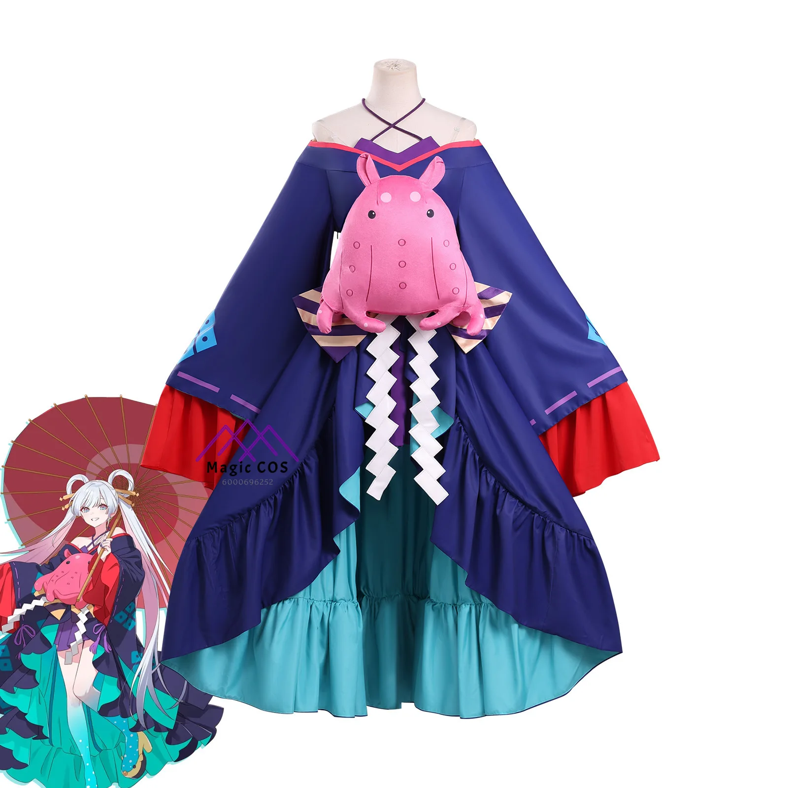 Cosmic Princess Kaguya Cosplay Costume Anime Yachiyo Tsukimi Role Playing Cute Fashion Dress Outfit for Women Comic Con Party
Cosmic Princess Kaguya Cosplay Costume Anime Yachiyo Tsukimi Role Playing Cute Fashion Dress Outfit for Women Comic Con Party