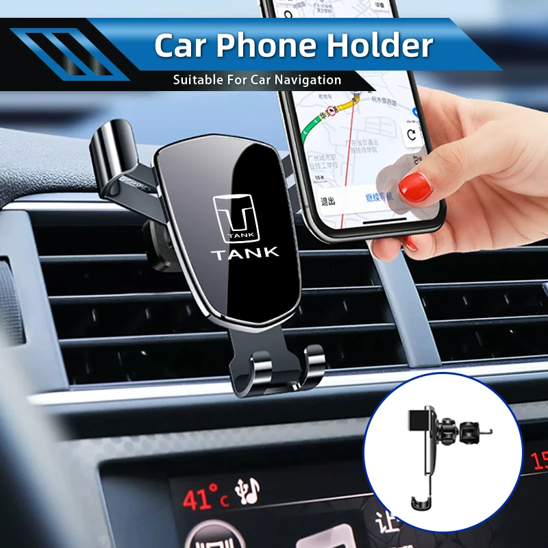 Car Mobile Phone Holder Air Vent Phone Stand With Hook Auto Accessories For Great Wall GWM Tank 300 City 300 Border 400 500
Car Mobile Phone Holder Air Vent Phone Stand With Hook Auto Accessories For Great Wall GWM Tank 300 City 300 Border 400 500