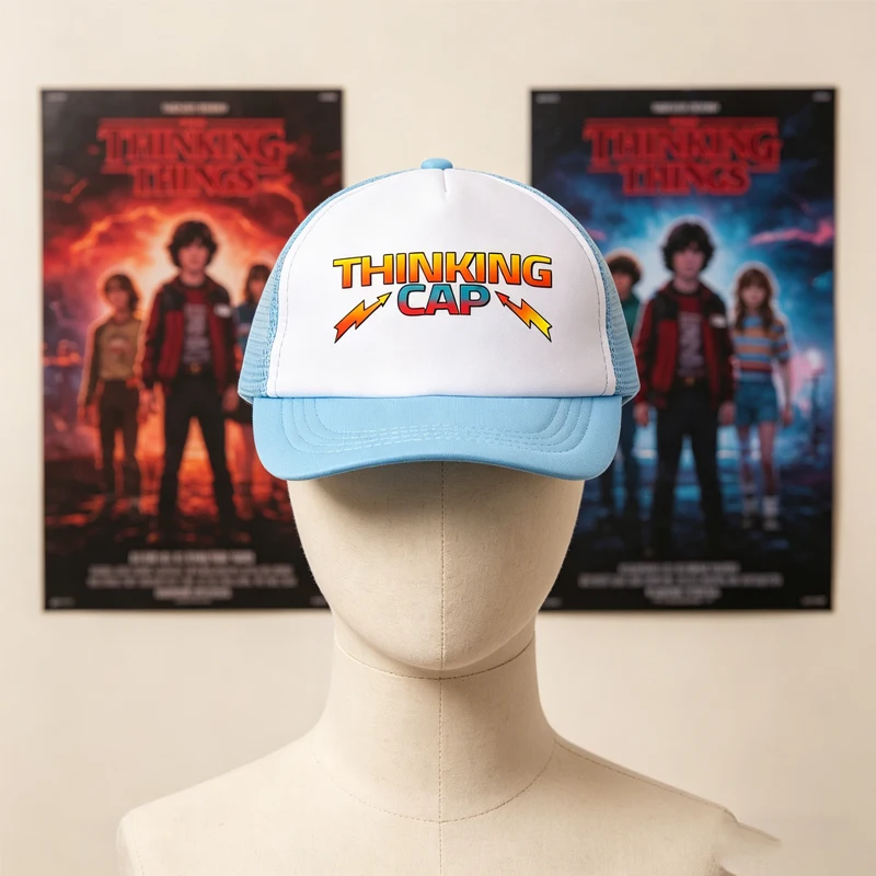 THINKING CAP LOGO Baseball Hat Summer Girl Peak Caps Cartoon Print Boys OUTDOOR Mesh Cap Parent Child Sunhat TRUCKER WOMEN HAT
THINKING CAP LOGO Baseball Hat Summer Girl Peak Caps Cartoon Print Boys OUTDOOR Mesh Cap Parent Child Sunhat TRUCKER WOMEN HAT