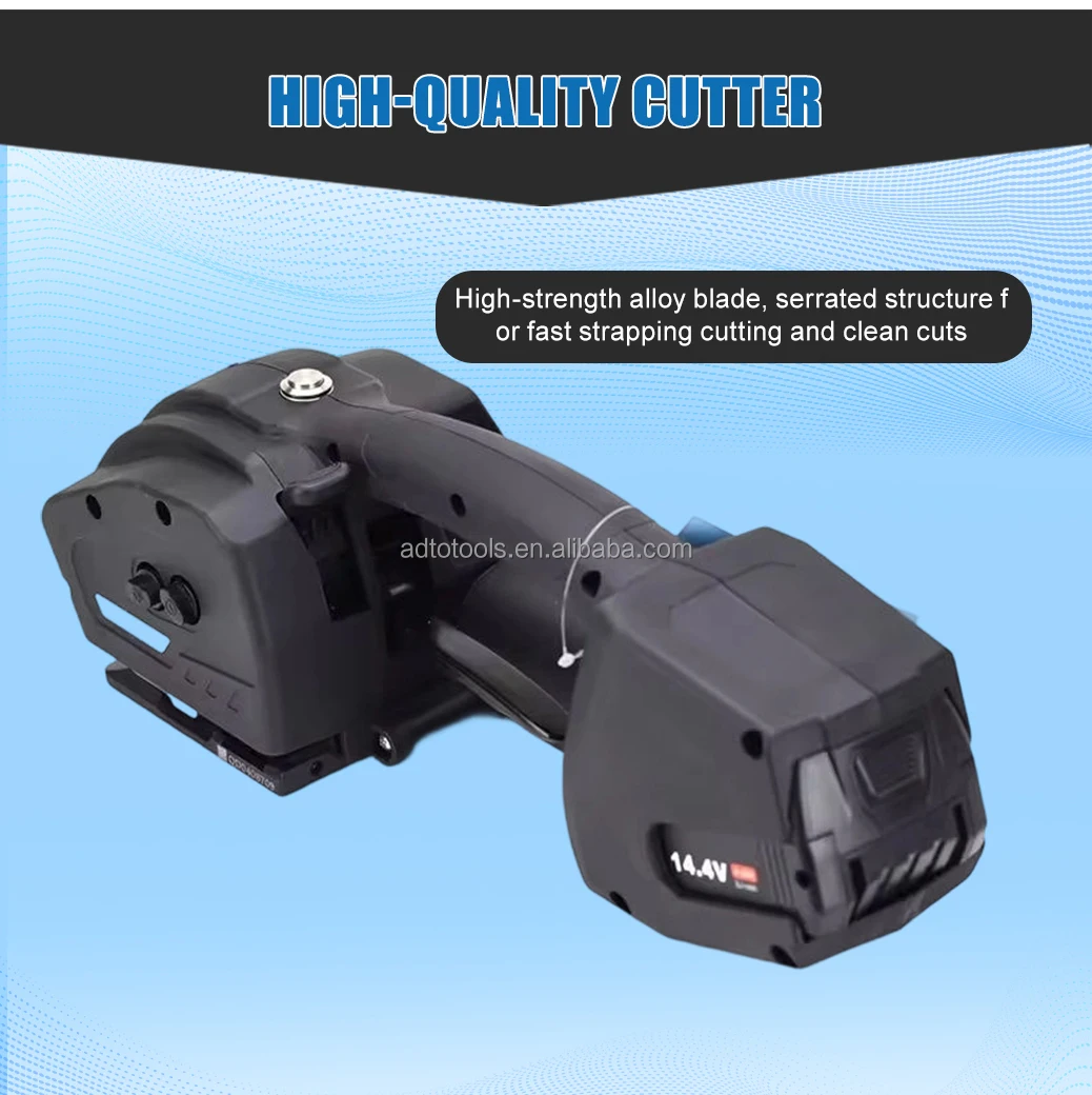 High Efficiency 3200N Electric Strapping Tools 300 Bands Per Charge PET PP Handheld Battery Powered Strapping Machine
High Efficiency 3200N Electric Strapping Tools 300 Bands Per Charge PET PP Handheld Battery Powered Strapping Machine