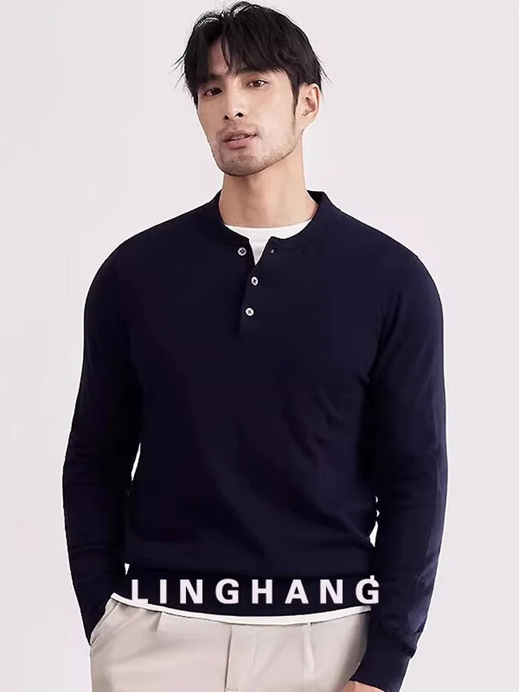 Высококачественная хлопковая трикотажная футболка с длинным рукавом и круглым воротником Хенри для мужчин, осенняя, теплая, дышащая, с защитой от УФ-излучения и комаров.
Высококачественная хлопковая трикотажная футболка с длинным рукавом и круглым воротником Хенри для мужчин, осенняя, теплая, дышащая, с защитой от УФ-излучения и комаров.