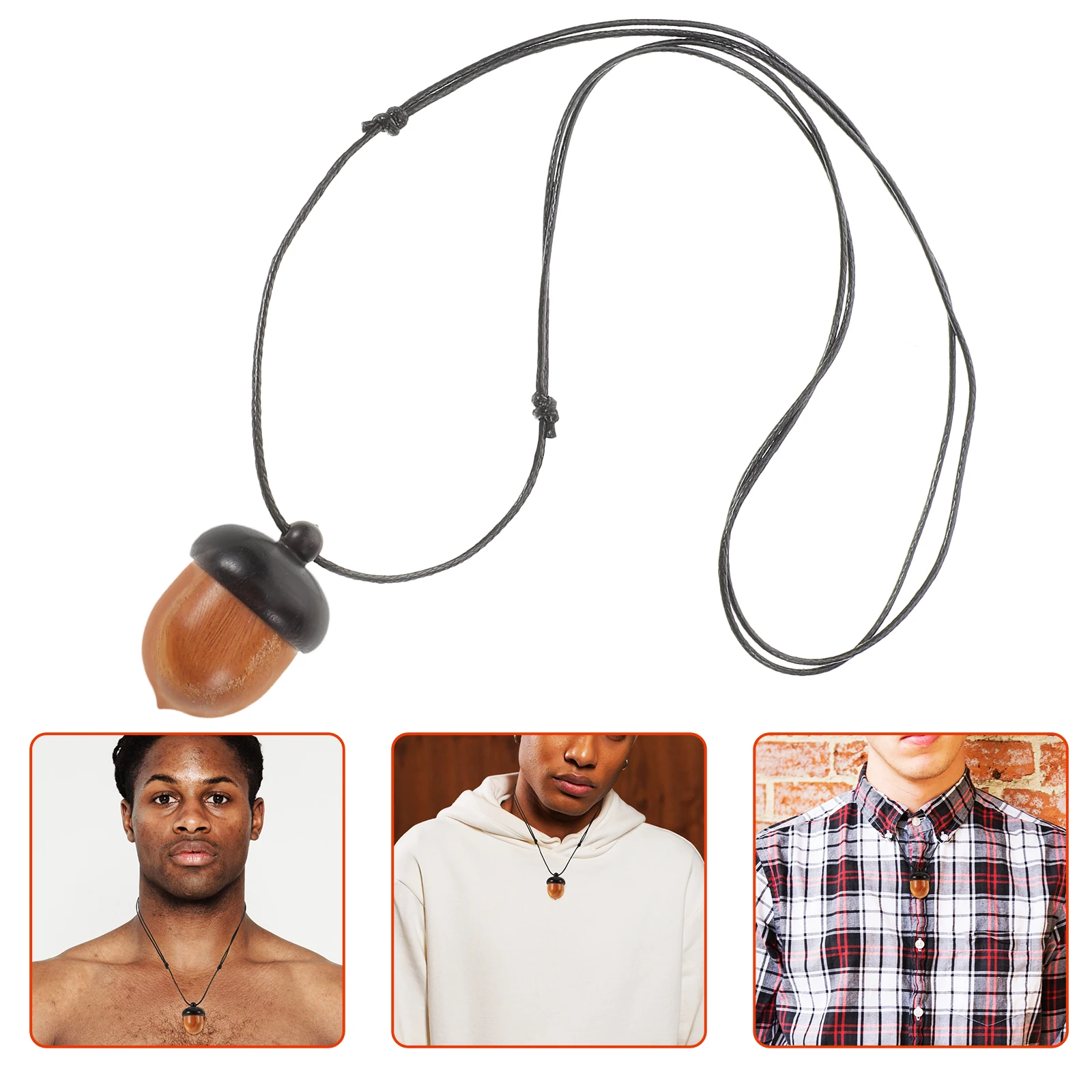 Adjustable Length Acorn Pendant Necklace in Rich Ebony Finish Perfect for DIY Jewelry Making Personalized Gift for Her Special
Adjustable Length Acorn Pendant Necklace in Rich Ebony Finish Perfect for DIY Jewelry Making Personalized Gift for Her Special