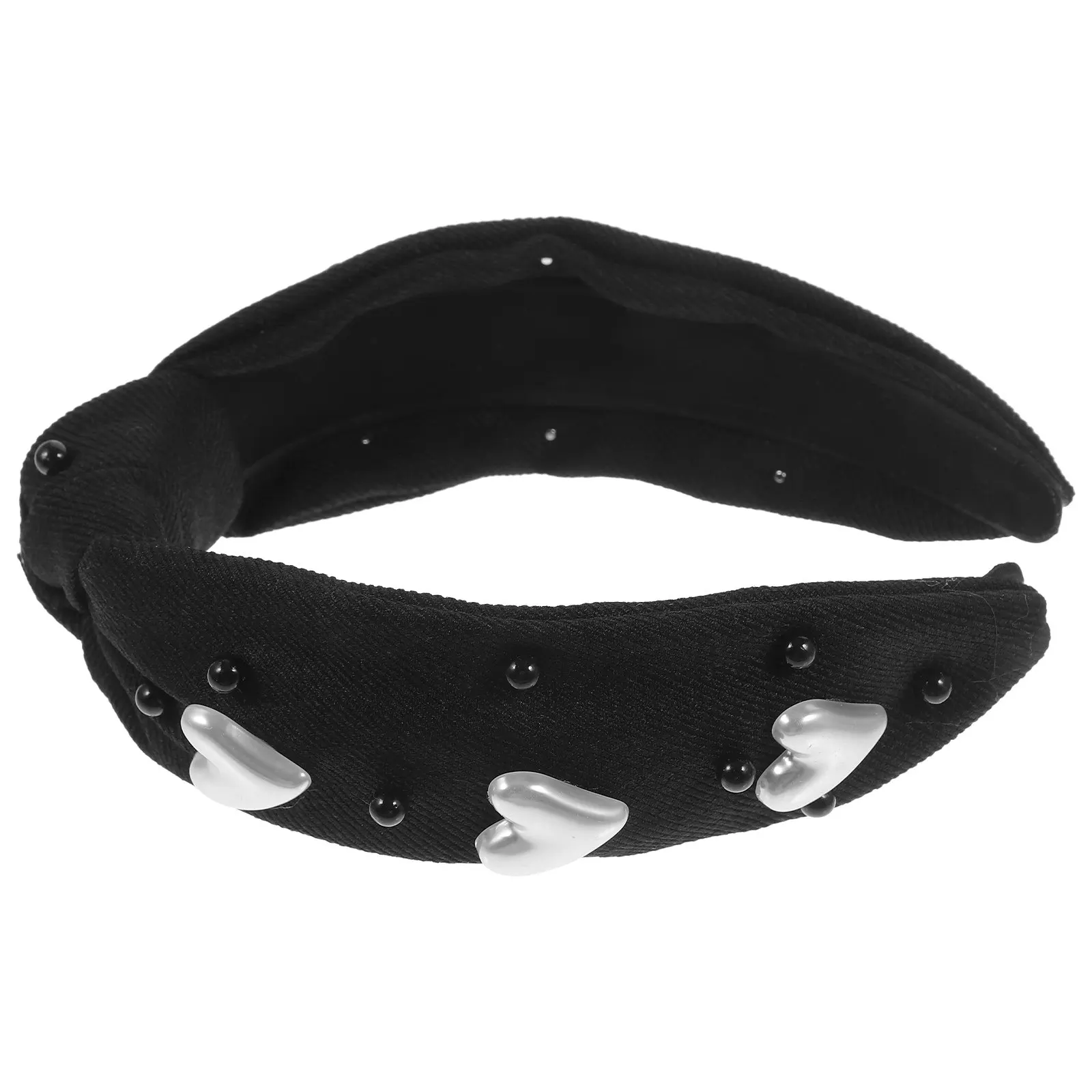 Позолоченная повязка на голову для женщин, тканевая, с имитацией жемчуга и сердечек, модный аксессуар для волос, мягкая, нескользящая, легкая, стильная, элегантная.
Позолоченная повязка на голову для женщин, тканевая, с имитацией жемчуга и сердечек, модный аксессуар для волос, мягкая, нескользящая, легкая, стильная, элегантная.