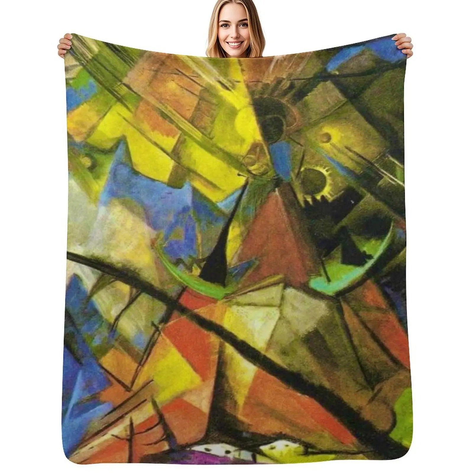 Tirol by Franz Marc Throw Blanket Year Round Soft Comfortable Blanket for Home
Tirol by Franz Marc Throw Blanket Year Round Soft Comfortable Blanket for Home