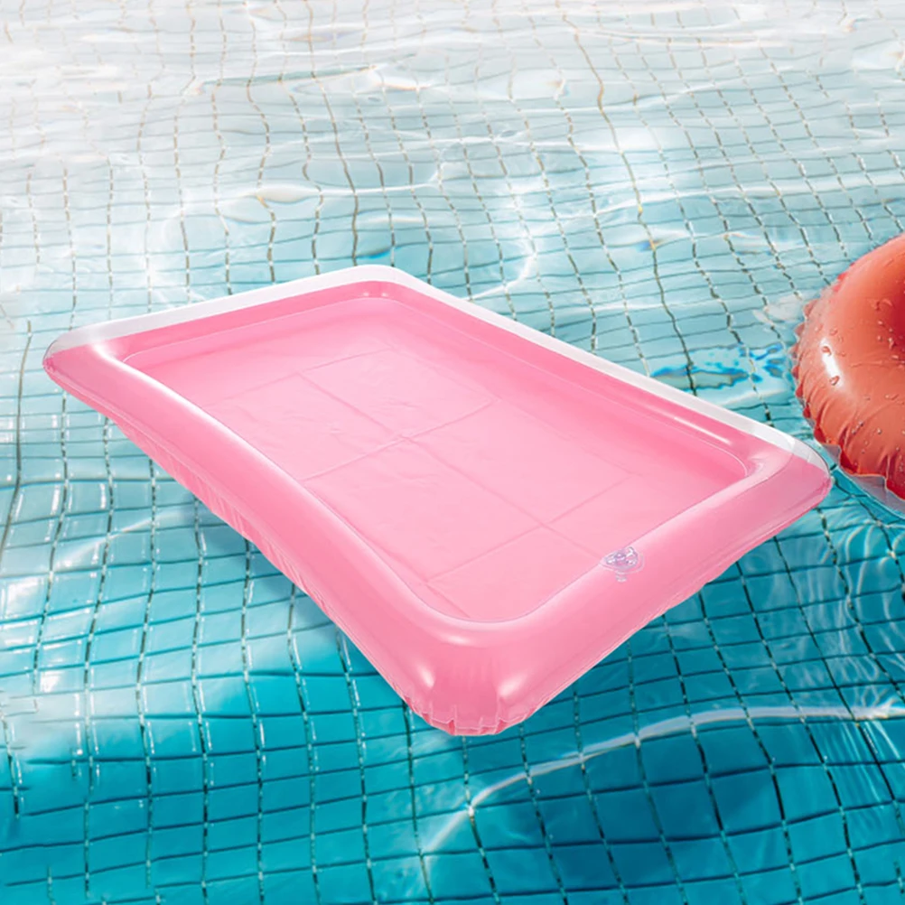 2Pcs Inflatable Floating Ice Tray Swimming Pool Drink Holder Large Capacity Cooler Tray PVC Party Supplies
2Pcs Inflatable Floating Ice Tray Swimming Pool Drink Holder Large Capacity Cooler Tray PVC Party Supplies