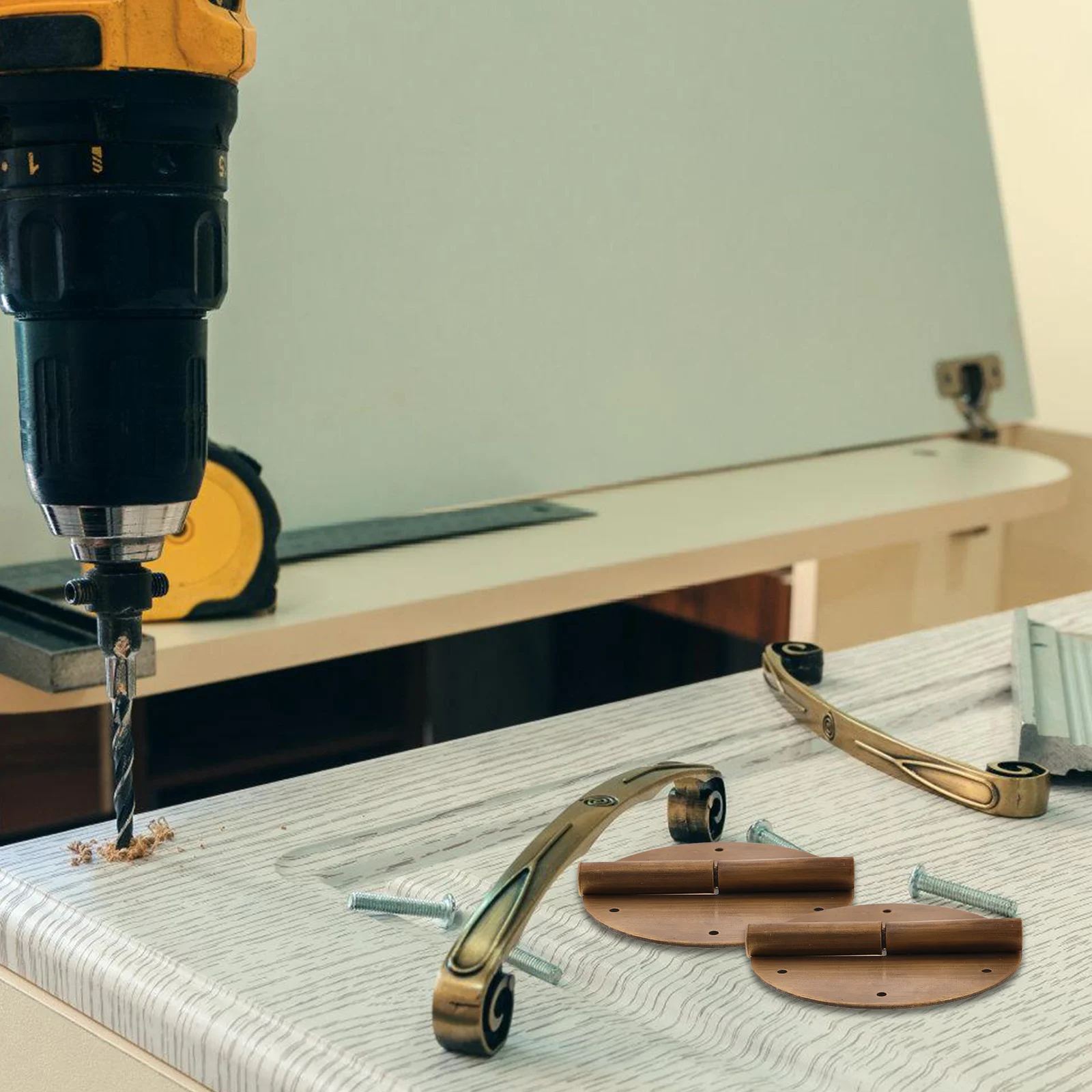 2Pcs Chinese Style Cabinet Closet Hinges Heavy Duty Vintage Brass Long Lasting for Wardrobe Doors Smooth Closing
2Pcs Chinese Style Cabinet Closet Hinges Heavy Duty Vintage Brass Long Lasting for Wardrobe Doors Smooth Closing