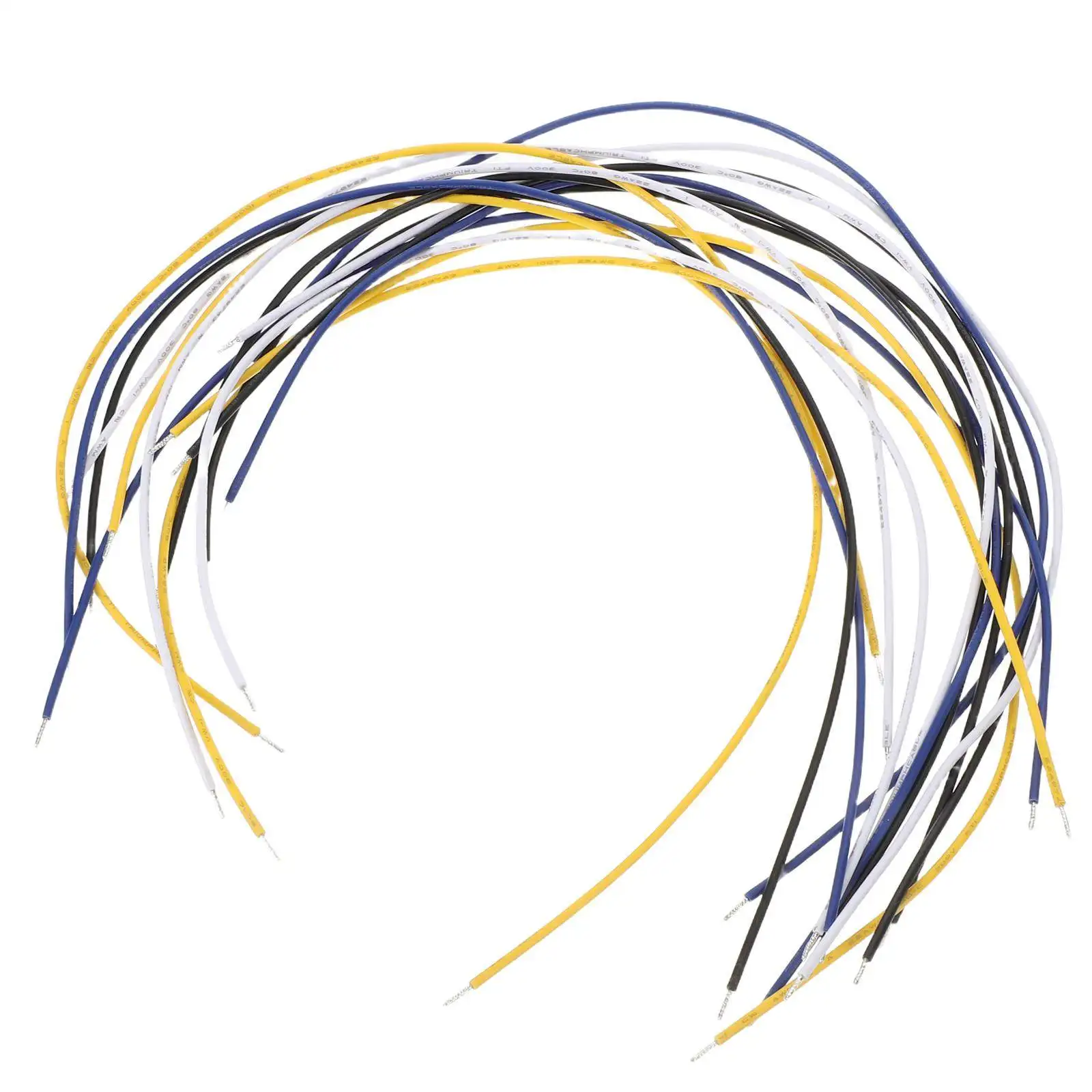 16Pcs Guitar Pickup Wiring Harness Soldering Wires Tin Plated Electronic Circuit Connecting Wire for Electric Bass Guitar
16Pcs Guitar Pickup Wiring Harness Soldering Wires Tin Plated Electronic Circuit Connecting Wire for Electric Bass Guitar