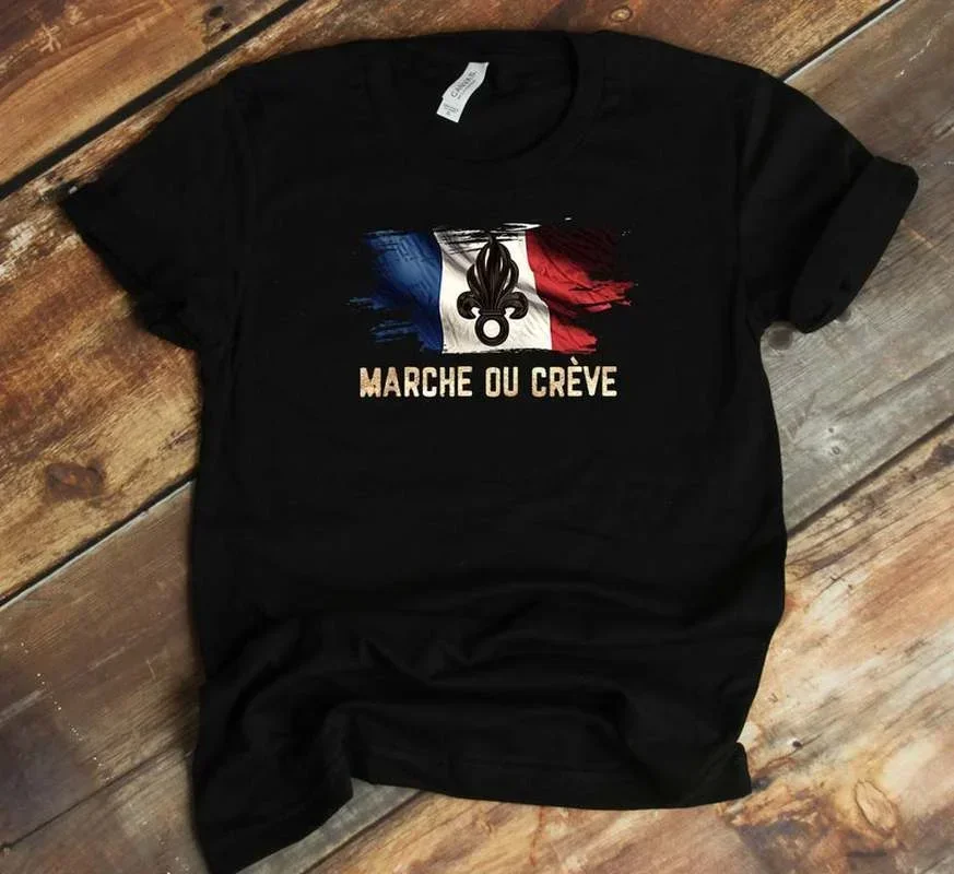 French Foreign Legion Legionnaire Men T-Shirt Walk or Die French Army Support Our Troops Soldier Tee 
French Foreign Legion Legionnaire Men T-Shirt Walk or Die French Army Support Our Troops Soldier Tee