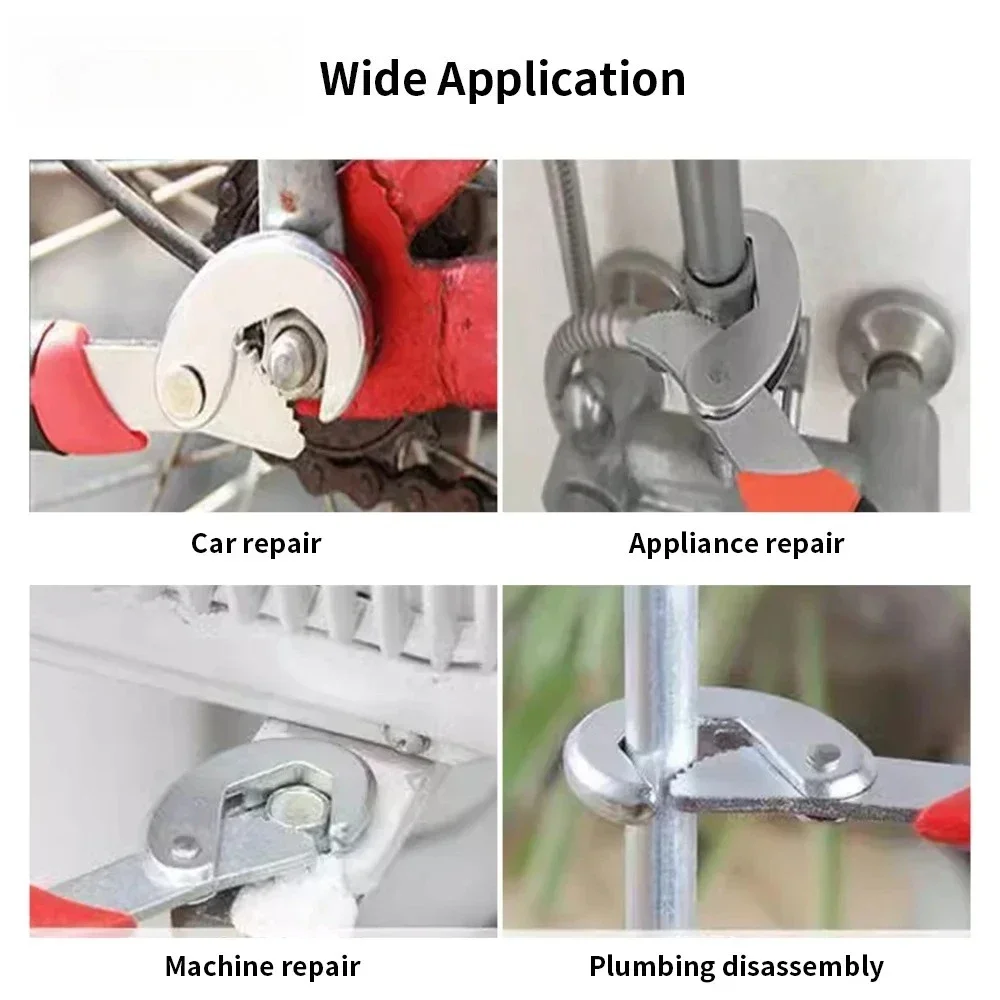 Portable Torque Ratchet Oil Filter Repair Pipe Wrench for Home Car EDC Tools Multifunctional Wrench Spline Bolt Adjustable
Portable Torque Ratchet Oil Filter Repair Pipe Wrench for Home Car EDC Tools Multifunctional Wrench Spline Bolt Adjustable