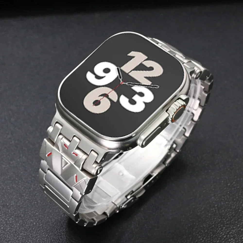 Титановый роскошный ремешок для Apple Watch Ultra 2 49 мм 10 46 мм Металлический браслет для Iwatch Series 9 8 7 6 5 4 Se 45 мм 44 мм Ремешок Correa
Титановый роскошный ремешок для Apple Watch Ultra 2 49 мм 10 46 мм Металлический браслет для Iwatch Series 9 8 7 6 5 4 Se 45 мм 44 мм Ремешок Correa