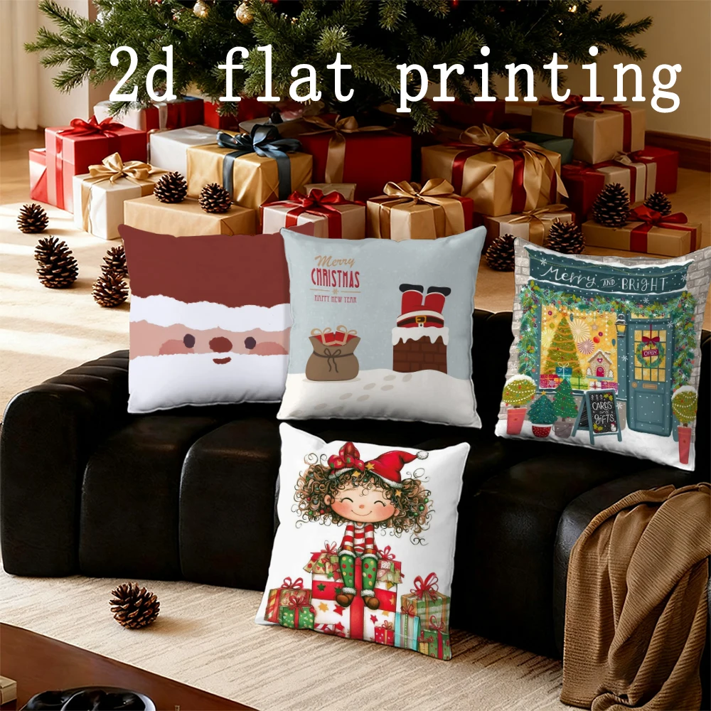 Домашний декор, забавные наволочки на рождественскую тематику, подходящие для дивана, спальни, автомобиля, наволочка, прямоугольная подушка для спины
Домашний декор, забавные наволочки на рождественскую тематику, подходящие для дивана, спальни, автомобиля, наволочка, прямоугольная подушка для спины