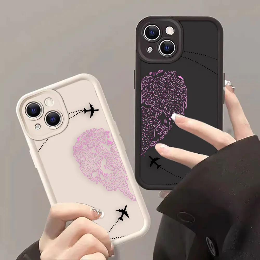 FTravel Planes World Map Phone Case For iPhone 15 14 13 12 11 16 XS Max X XR 7 8 6 6S Plus Shock16of Silicone Case Funda Shell
FTravel Planes World Map Phone Case For iPhone 15 14 13 12 11 16 XS Max X XR 7 8 6 6S Plus Shock16of Silicone Case Funda Shell