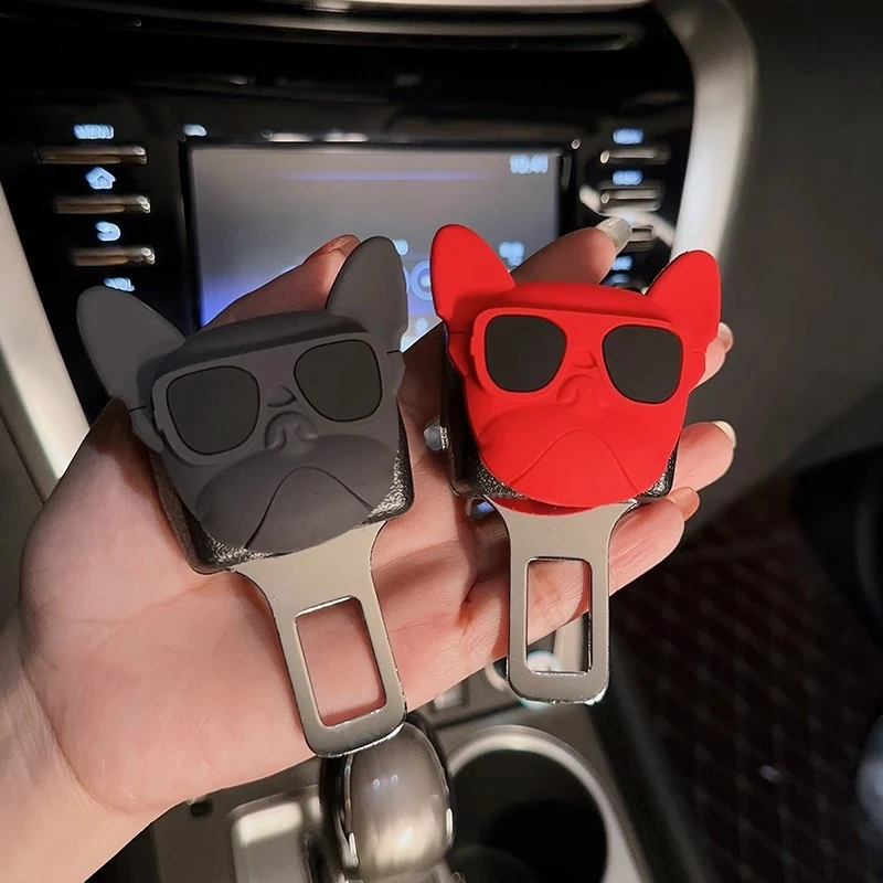 Cartoon Dog Shaped Car Seat Belt Buckle, Seatbelt Extender & Anti-Scratch Safety Plug
Cartoon Dog Shaped Car Seat Belt Buckle, Seatbelt Extender & Anti-Scratch Safety Plug