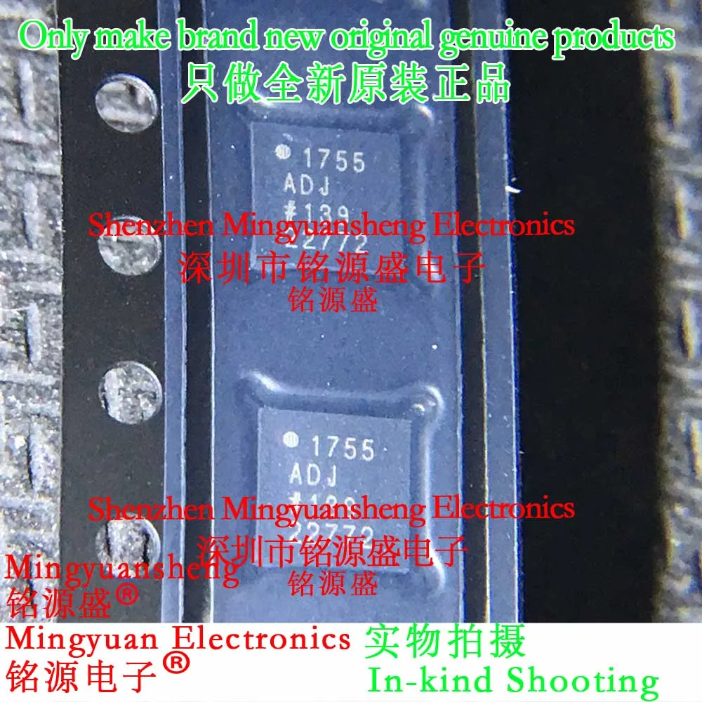 Mingyuan Sheng Brand New Original Genuine Adp1755Acpz-R7 Adp1755Acpz Adp1755Acp Adp1755 Silkscreen Printing Text 1755 Package Lfcsp16 Smd Surface Mount Linear Regulator Ic Chip (1-100Pcs)
Mingyuan Sheng Brand New Original Genuine Adp1755Acpz-R7 Adp1755Acpz Adp1755Acp Adp1755 Silkscreen Printing Text 1755 Package Lfcsp16 Smd Surface Mount Linear Regulator Ic Chip (1-100Pcs)