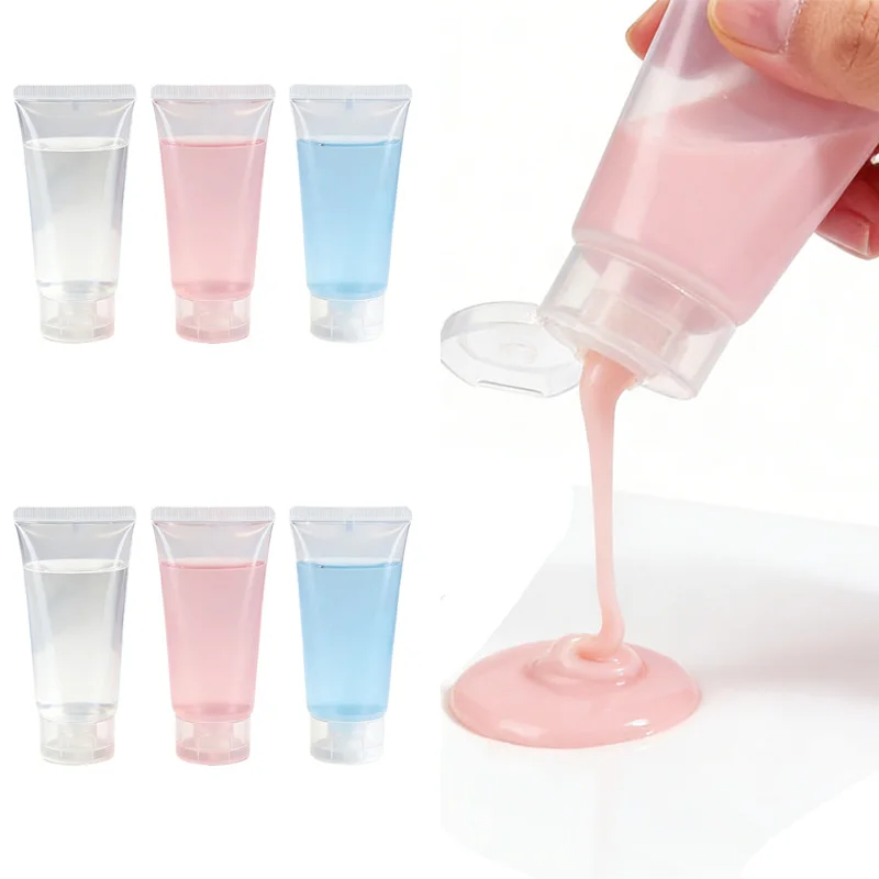 50Pcs Plastic Empty Cosmetic Soft Tubes w/ Flip Lid Refillable Sample Bottles Facial Cleanser Hand Cream Makeup Lotion Container
50Pcs Plastic Empty Cosmetic Soft Tubes w/ Flip Lid Refillable Sample Bottles Facial Cleanser Hand Cream Makeup Lotion Container