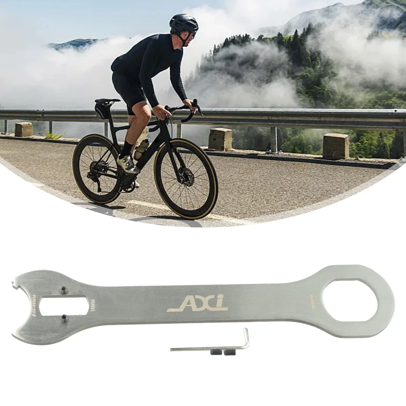 Bike Bicycle Bottom Bracket Wrench 1 Set 270x60mm Disassembly And Installation Maintenance Tool Silver High Quality
Bike Bicycle Bottom Bracket Wrench 1 Set 270x60mm Disassembly And Installation Maintenance Tool Silver High Quality