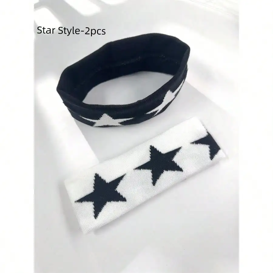 1pc Knitted Embroidered Moon & Star Design Fashion Sports Headband, Sweat-Absorbing Yoga Hair Accessories, Street Stylegym, Men Vacation Accessories, Men Accessories, Hair Cutting Accessories, Accessories For Man, Soccer Hair Accessories,
1pc Knitted Embroidered Moon & Star Design Fashion Sports Headband, Sweat-Absorbing Yoga Hair Accessories, Street Stylegym, Men Vacation Accessories, Men Accessories, Hair Cutting Accessories, Accessories For Man, Soccer Hair Accessories,
