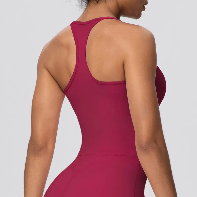 Женский однотонный жилет для йоги телесного цвета, высокая эластичность, облегающий I-образный спортивный бюстгальтер с красивой спиной, спортивный бюстгальтер для фитнеса на открытом воздухе
Женский однотонный жилет для йоги телесного цвета, высокая эластичность, облегающий I-образный спортивный бюстгальтер с красивой спиной, спортивный бюстгальтер для фитнеса на открытом воздухе