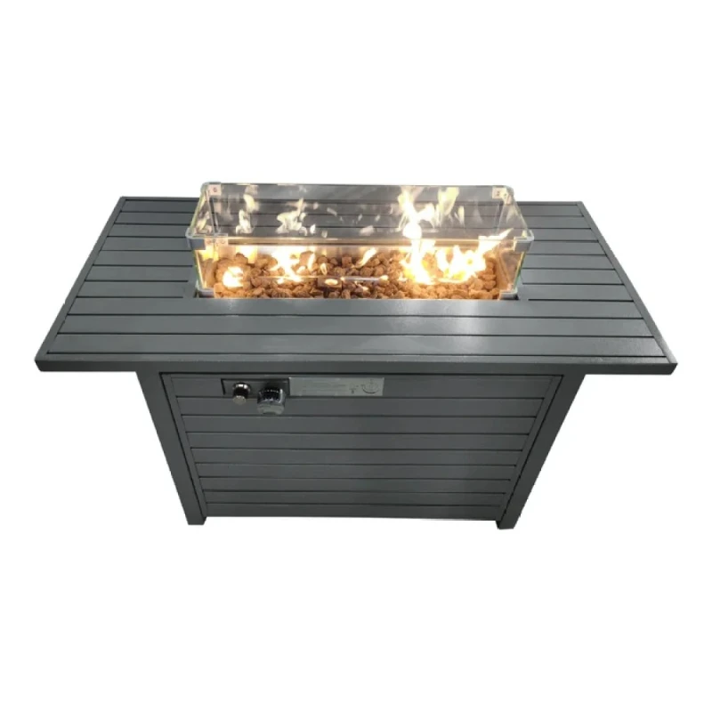 42" W x 25" H Steel Propane Fire Pit Table with Lid fire pit outdoor
42" W x 25" H Steel Propane Fire Pit Table with Lid fire pit outdoor